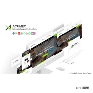 Acumec - Business Multipurpose WordPress Theme 1.5.1
