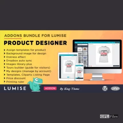 Addons Bundle for Lumise Product Designer 25-Aug-20