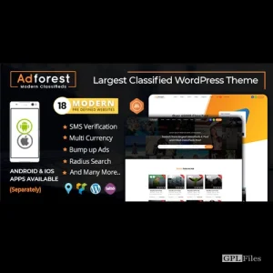 AdForest - Classified Ads WordPress Theme 5.0.3
