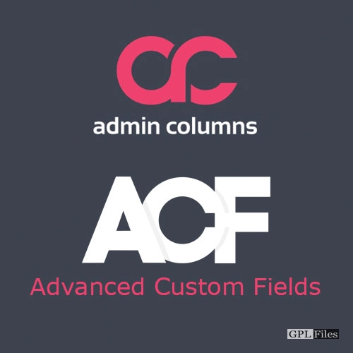 Admin Columns Pro Advanced Custom Fields (ACF) 3.0.3