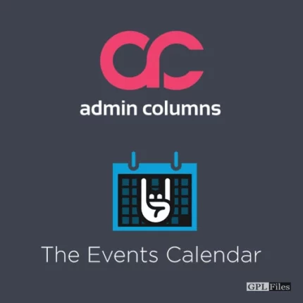 Admin Columns Pro Events Calendar 1.7