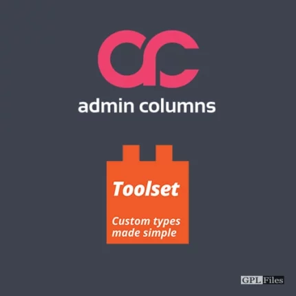 Admin Columns Pro Toolset Types 1.8