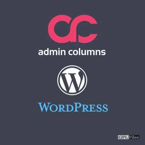 Admin Columns Pro WordPress Plugin 5.7.3