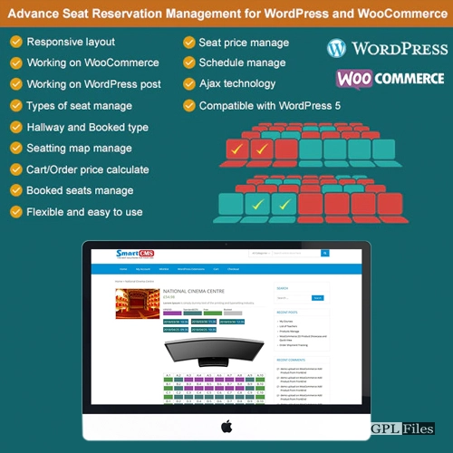 Advance Seat Reservation Management for WooCommerce 3