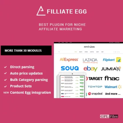 Affiliate Egg Pro - Niche Affiliate Marketing WordPress Plugin 10.3.4