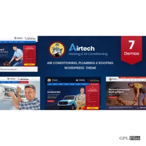 Airtech - Plumber WordPress theme 1.6