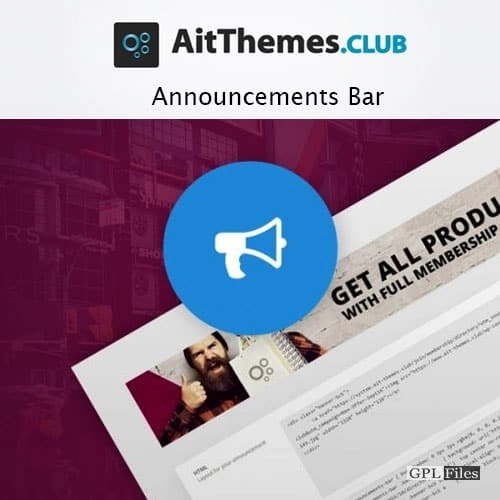 AIT Announcements Bar 3.0.2