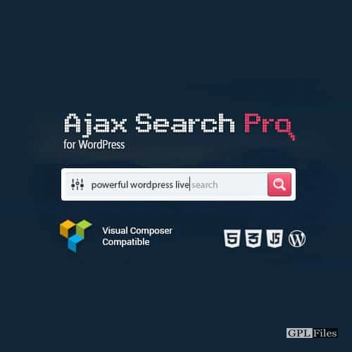 Ajax Search Pro - Live WordPress Search & Filter Plugin 4.22.4
