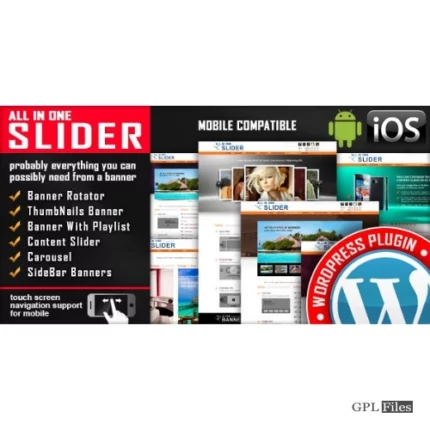 All In One Slider Responsive WordPress Slider Plugin 3.7.5.1