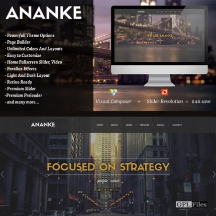 Ananke - One Page Parallax WordPress Theme 3.9.0