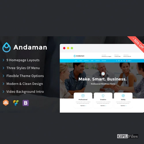 Andaman - Creative & Business WordPress Theme 1.1.1