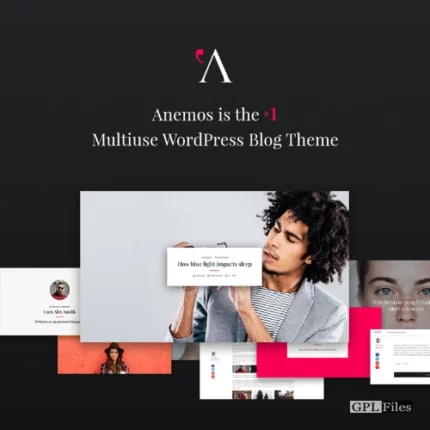 Anemos - A Multiuse Blogging WordPress theme 2.31