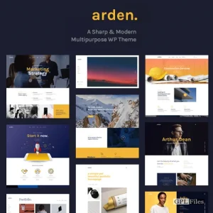 Arden | A Sharp & Modern Multipurpose WordPress Theme 2.4.0