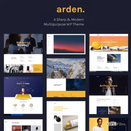 Arden - A Sharp & Modern Multipurpose WordPress Theme 2.2.0