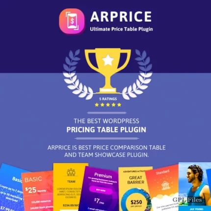 ARPrice - Responsive WordPress Pricing Table Plugin 4.0.1
