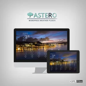 Astero WordPress Weather Plugin 2.0.1