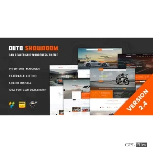 Auto Showroom - Car Dealership WordPress Theme 2.1
