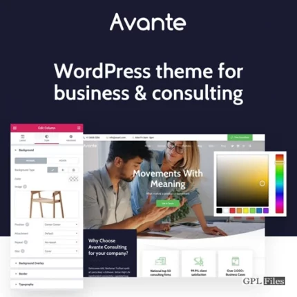 Avante | Business Consulting WordPress 2.7.5