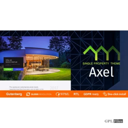Axel - Single Property Real Estate Theme 1.0.6