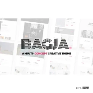 Bagja - Responsive Multi Concept & One Page Portfolio Theme 1.2.4