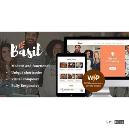 Basil | Cooking Classes and Workshops WP Theme 1.3.1