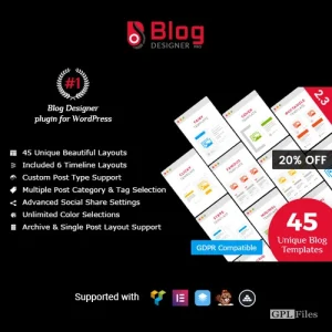 Blog Designer PRO for WordPress 3.4.3
