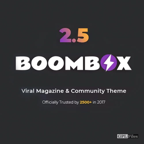 BoomBox - Viral Magazine WordPress Theme 2.8.4