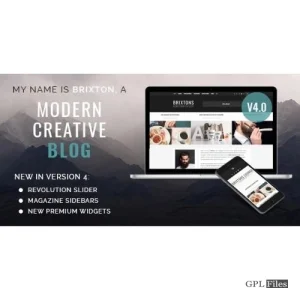 Brixton - A Responsive WordPress Blog Theme 5.3