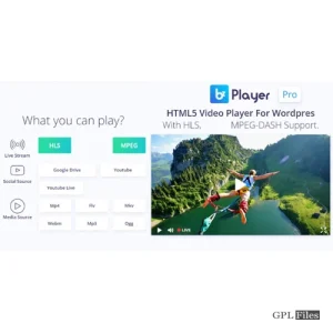 bzplayer Pro | Live Streaming Player WordPress Plugin 2.1