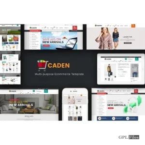 Caden Mega Store Responsive WordPress Theme 1.4.1