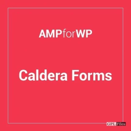 Caldera Forms for AMP 1.2.6
