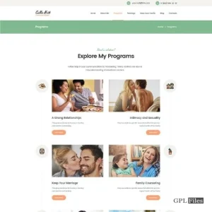 Callie Britt | Family Counselling Psychology WordPress Theme 1.0.5