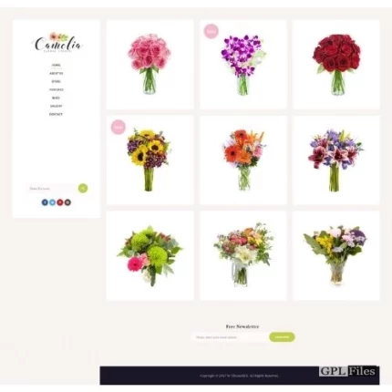 Camelia | A Floral Studio Florist WordPress Theme 1.2.6