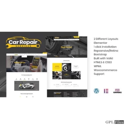 Car Repair Services & Auto Mechanic WordPress Theme & RTL 4.1