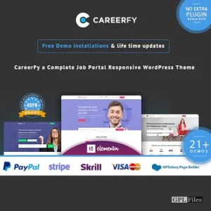 Careerfy - Job Board WordPress Theme 9.2.0