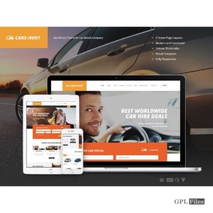 Cars4Rent | Car Rental & Taxi Service WordPress Theme 1.2.6