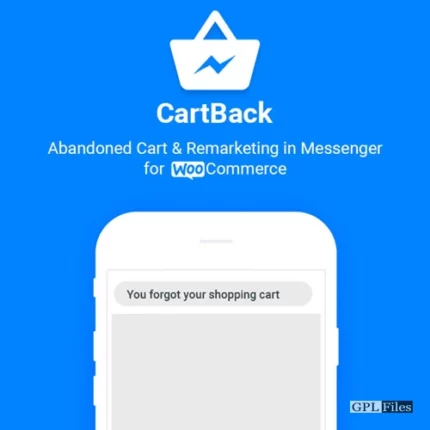 CartBack | WooCommerce Abandoned Cart & Remarketing in Facebook Messenger 3