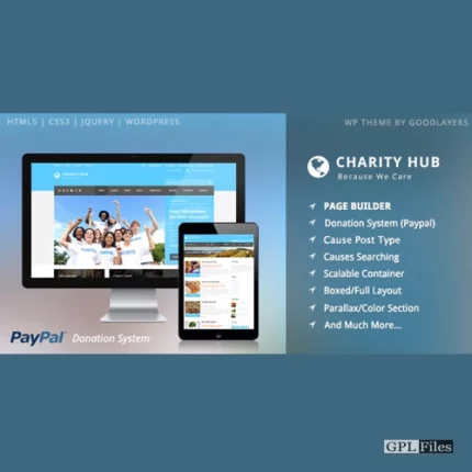 Charity Hub - Nonprofit / Fundraising WordPress 1.4.2