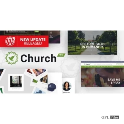 ChurchWP - A Contemporary WordPress Theme for Churches 1.9.3