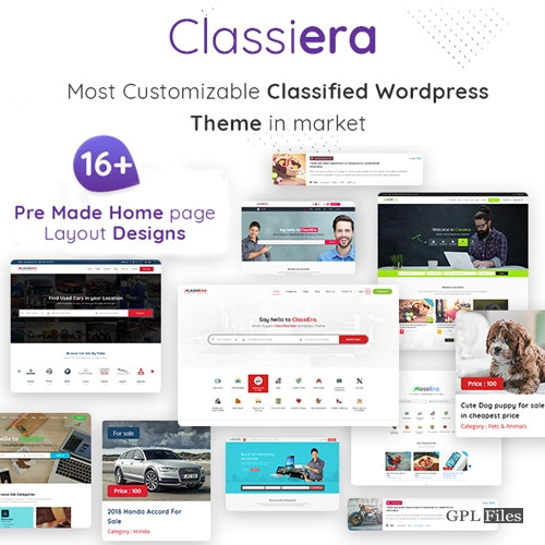 Classiera - Classified Ads WordPress Theme 4.0.22