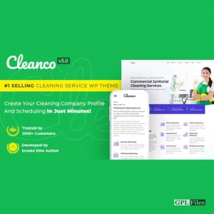Cleanco - Cleaning Service Company WordPress Theme 3.2.4