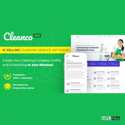 Cleanco - Cleaning Service Company WordPress Theme 3.2.4