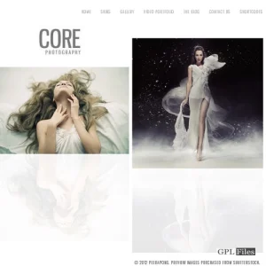 Core Minimalist Photography Portfolio 5.9.1