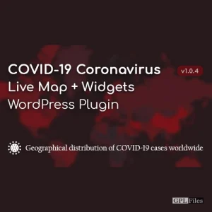 COVID-19 Coronavirus | Live Map & Widgets for WordPress 2.3.7