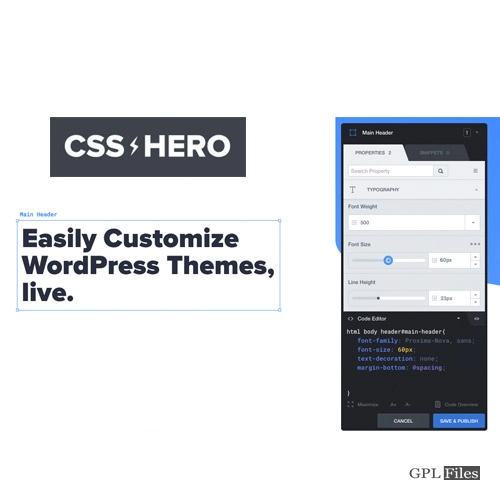 CSS Hero PRO 5.0.6