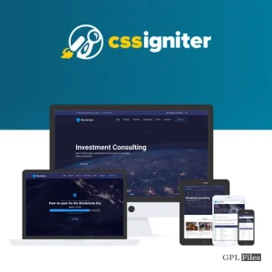 CSS Igniter Blockchain WordPress Theme 1.7.2