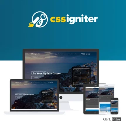 CSS Igniter Olympus Inn Hotel Motel WordPress Theme 1.8.0