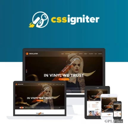 CSS Igniter Oscillator WordPress Theme 1.5.3