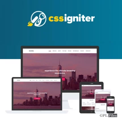 CSS Igniter Roxima WordPress Theme 1.9.2