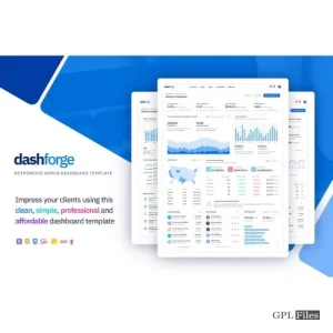 Dashforge - Responsive Admin Dashboard Template 1.1.0
